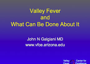 valley fever ppt